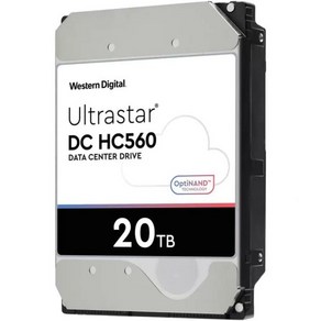 WD Ultasta DC HC560 WUH722020 ALE6L420 20TB 하드 드라이브 3.5 내장 SATA SATA600 기존 마그네틱 레코딩CMR 방법 기계식 디스