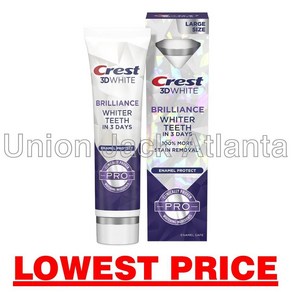 크레스트 치아미백 3D Cest White Billiance White Teeth 3.9oz 유통기한 102026 217591, 크레스트 치아미백 3D Cest White Bill, 1개