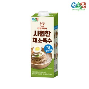 정식품 시원한 채소육수, 950ml, 12개