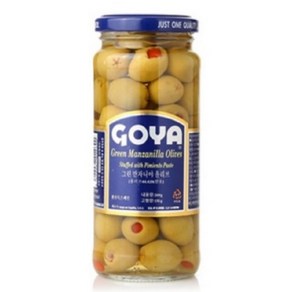 고야 그린 만자니아 올리브 절임 피클 goya olive pickle