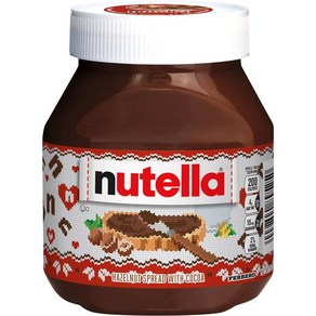 Nutella 누텔라 헤이즐넛 스프레드 코코아 함유 750g, 1개