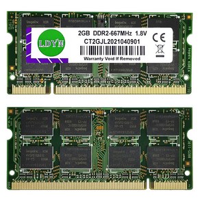 인텔 AMD 노트북 메모리용 200 핀 DDR2 4GB 메모리 램 800MHZ PC2 6400 SODIMM 1.8V, DDR2 1X4GB 800MHZ, 03 DDR2 1X4GB 800MHZ, 1개