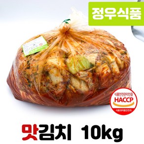 정우식품 맛김치 10kg 국내제조산 HACCP