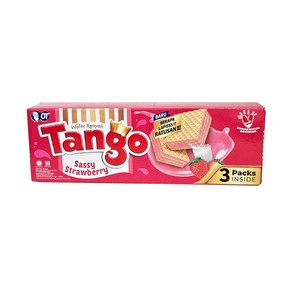 인도네시아 OT 탕고 와퍼 렌야 딸기맛 웨하스 133g 과자 / Tango Wafer Renyah Strawberry