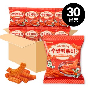 스낵24 신쌀떡볶이, 30개, 42g