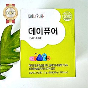 (본사정품) 데일리플랜 데이퓨어 DAYPURE 눈건강 루테인 샤프란 지아잔 30, 1박스, 2g