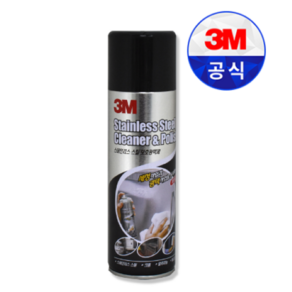 D_3M 스테인리스 스틸 보호광택제 320ml 세척제, 1개