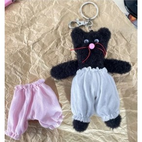 블핑이 고양이 모루인형키홀더 가방고리 인샤뎀