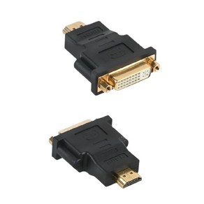 준케이블 HDMI젠더 HDMI(M)수 TO DVI(F)암 변환젠더 G1004, 1개