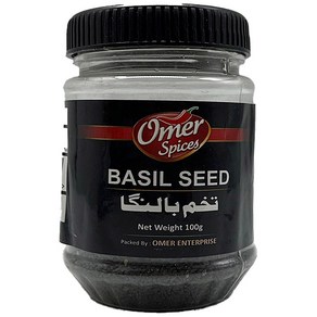 Ome spices BASIL SEED 바질씨드 100g 바질씨, 1개