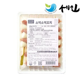 캠핑 미니 소떡 소떡 꼬치 떡꼬치, 1개, 600g