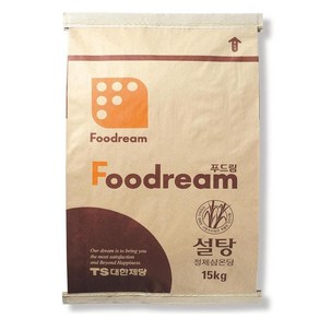 푸드림정제삼온당(흑설탕) 15kg