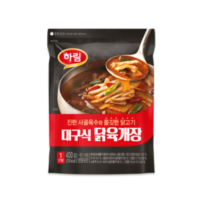 하림 대구식 닭 육개장 400g x 1개