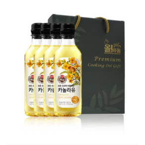 올따옴기획 사조해표 카놀라유 선물세트 C-1호, 4개, 900ml