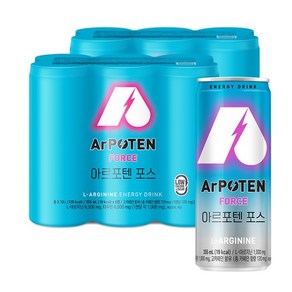 에너지드링크 ) 아르포텐 포스 (355mlx6캔) 1세트, 355ml, 6개