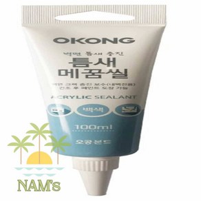 남쓰네 크랙보수 실리콘 100ML 실리콘셀프 벽틈새메꾸기, 1개