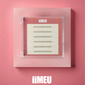 iiMEU 노글루 언더속눈썹, 1개, iiMEU 언더