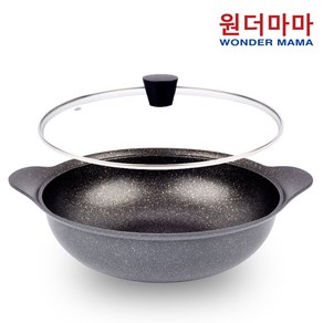 [국내산] 원더마마 양수웍28cm+유리뚜껑 28cm 세트 ( 평일 오후 2시 이전 주문건 ), 1개