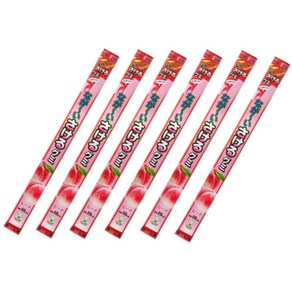 Long type Sakeu Gummy 40 cm Japanese peach gummy candies. 롱 타입 사케루 구미 40cm 일본 복숭아 구미 캔디. 6팩 No.a25, 1개, 258.55g