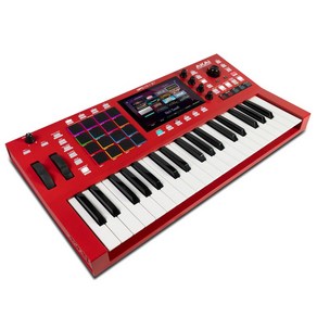 Akai Professional MIDI WiFi Bluetooth MPC Key 37 독립형 프로덕션 워크 스테이션 드럼 머신 키보드 신디사이저 터치 스크린