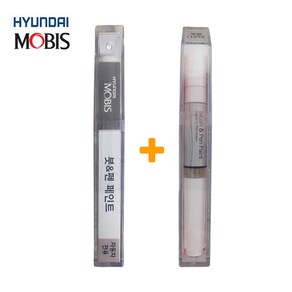 현대모비스 붓펜 제일 투명 마감재 포함 카페인트 기아자동차, 더뉴EV6 2024~ 인터스텔라그레이 AGT, 1세트