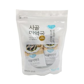 바로먹쿡 사골 미역국 75g (15gx5)