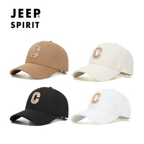 웹도매 JEEP SPIRIT 지프 스피릿 볼캡 CA0620, 화이트, 1개