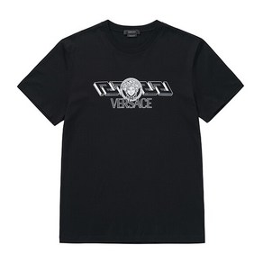 베르사체 [명품]베르사체 VERSACE 1008461 1A06051 1B000 남성 반팔티 10084611A060511B000