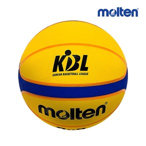 몰텐 3x3 3대3 KBL 로고 농구공 B33T2000 6호, 1개, B33T2000-KBL