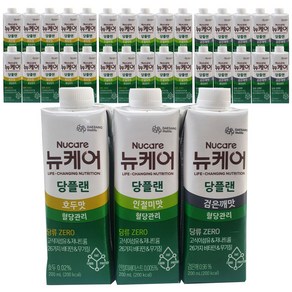 뉴케어 당플랜 혼합 호두맛 인절미맛 검은깨맛 30팩, 1박스, 200ml