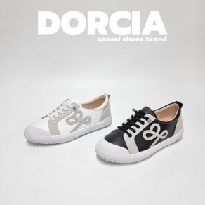 [도르시아] DORCIA 밴딩끈 발편한 가죽스니커즈 DR951SP