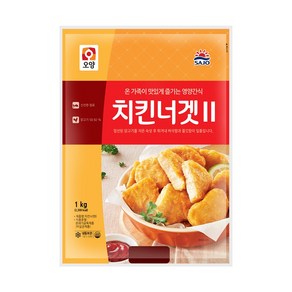 사조오양 치킨너겟 4kg (1kg 4E.A.)