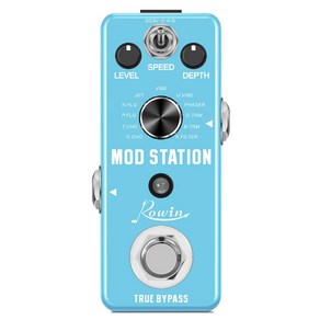 Rowin MOD station 11 종류의 클래식 모듈레이션 이펙트 기타 이펙트 페달, 상세페이지 참조