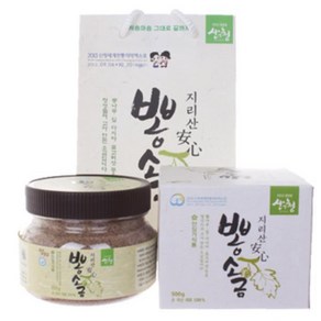 지리산 안심가 뽕소금 500g, 3개