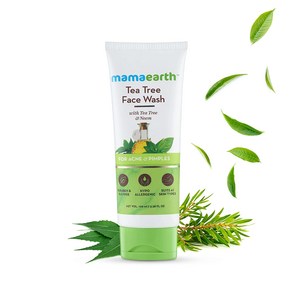 Mamaeath Tea Tee Natual Face Wash fo Acne & Pimples Wash 100 ml - Fo Nomal & Dy Skin, 1개