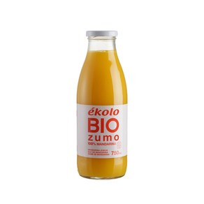 에콜로 유기농 NFC 프리미엄 오렌지 100퍼센트 착즙주스, 750ml, 1개