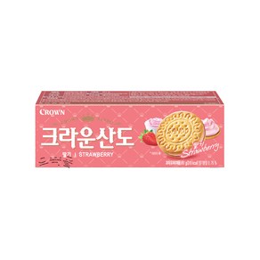 크라운산도 딸기, 61g, 3개