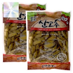 반찬단지 산고추 500g X 2, 2개