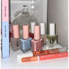 [본사정품] 웨이크메이크 Wakemake 네일케어 8종 골라담기 NAIL CARE PICK 8 TYPES, 1개, 네일건 핑크강화제