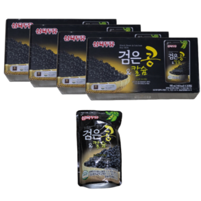 [삼육식품] 삼육두유 검은콩 & 칼슘 파우치 190ml 총 80팩, 80개