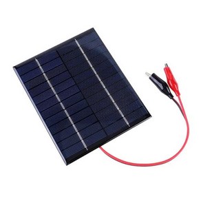 태양광 패널 12V 136x110mm 태양 실리콘 9-12V 전지 패널 DIY 5W 충전기 도구 방수 충전 야외 배터리 에폭시 폴리