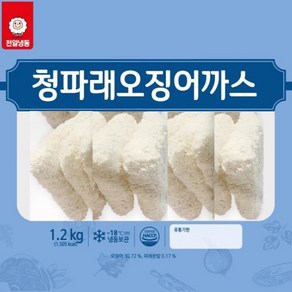 청파래 오징어까스 천일식품 냉동 1.2Kg(60gx20입), 1개, 1.2kg