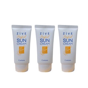 코리아나 지브 퍼펙트선크림 SPF50+ PA++++ 미백 주름개선 자외선차단 3중기능성 수분있는선크림 칠화수성분 쇠비름추출물