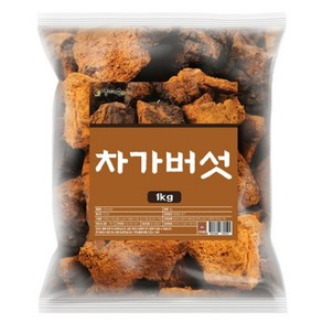 러시아 차가버섯 1kg/러시아산, 1개, 1kg