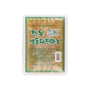 천우 양념 다진마늘 1kg, 1개