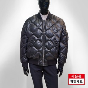 [파렌하이트] 24FW 블랙 덕다운 숏 패딩 점퍼 FJD6364 / 양말 핸드크림 증정