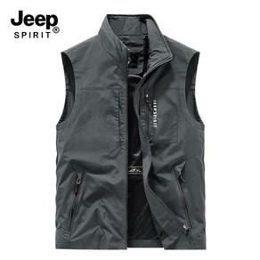 JEEP SPIRIT 정품 아웃도어 조끼 낚시 조끼 등산 조끼 작업 조끼7003+양말 증정