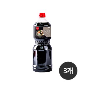 삼립 우동용 액상스프, 1.8L, 3개