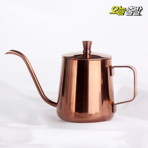 커빙 바리스타 핸드드립커피 주전자 엔틱 티타늄 로즈골드 드립포트 350ml, COVING 로즈골드 드립포트350ml, 1개