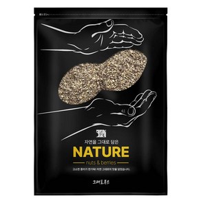 그대로푸드 볶음들깨가루 1kg 거친 탕용, 1개